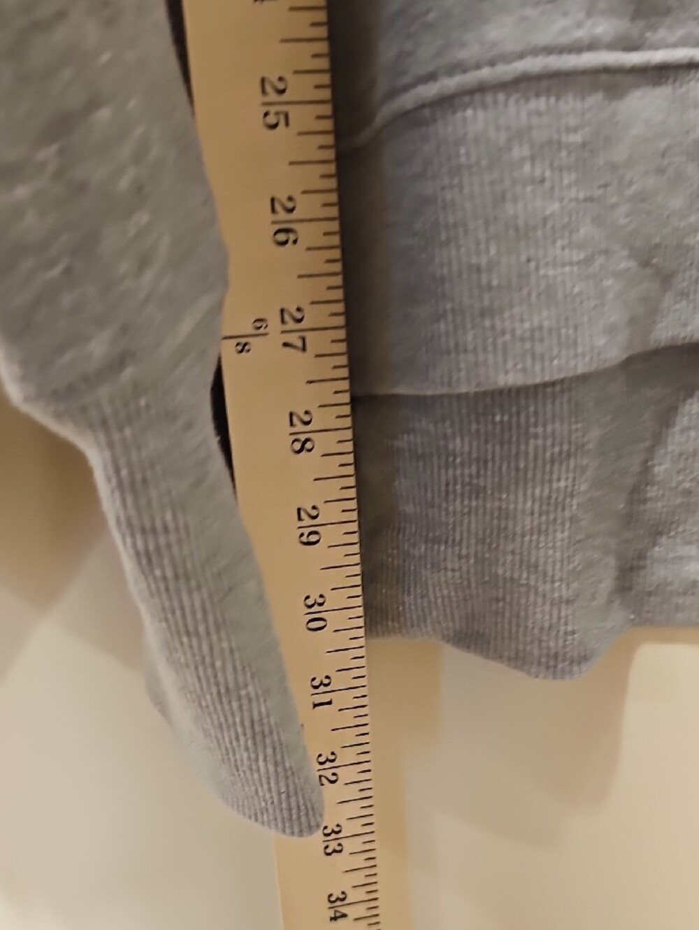 Free People We The Free Camden Sweatshirt; EUC; Size Large; Sand Heather Grey - Picture 6 of 9